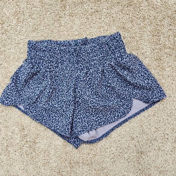 Zella Pants - Zella Running Shorts High Waisted Athletic Gym Activewear Blue XS